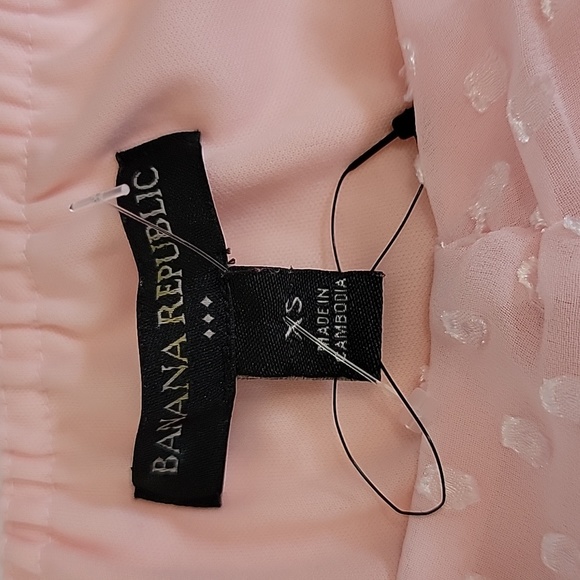 Banana Republic Womens Puff Sleeves Blouse Top/ XS. - Picture 9 of 11